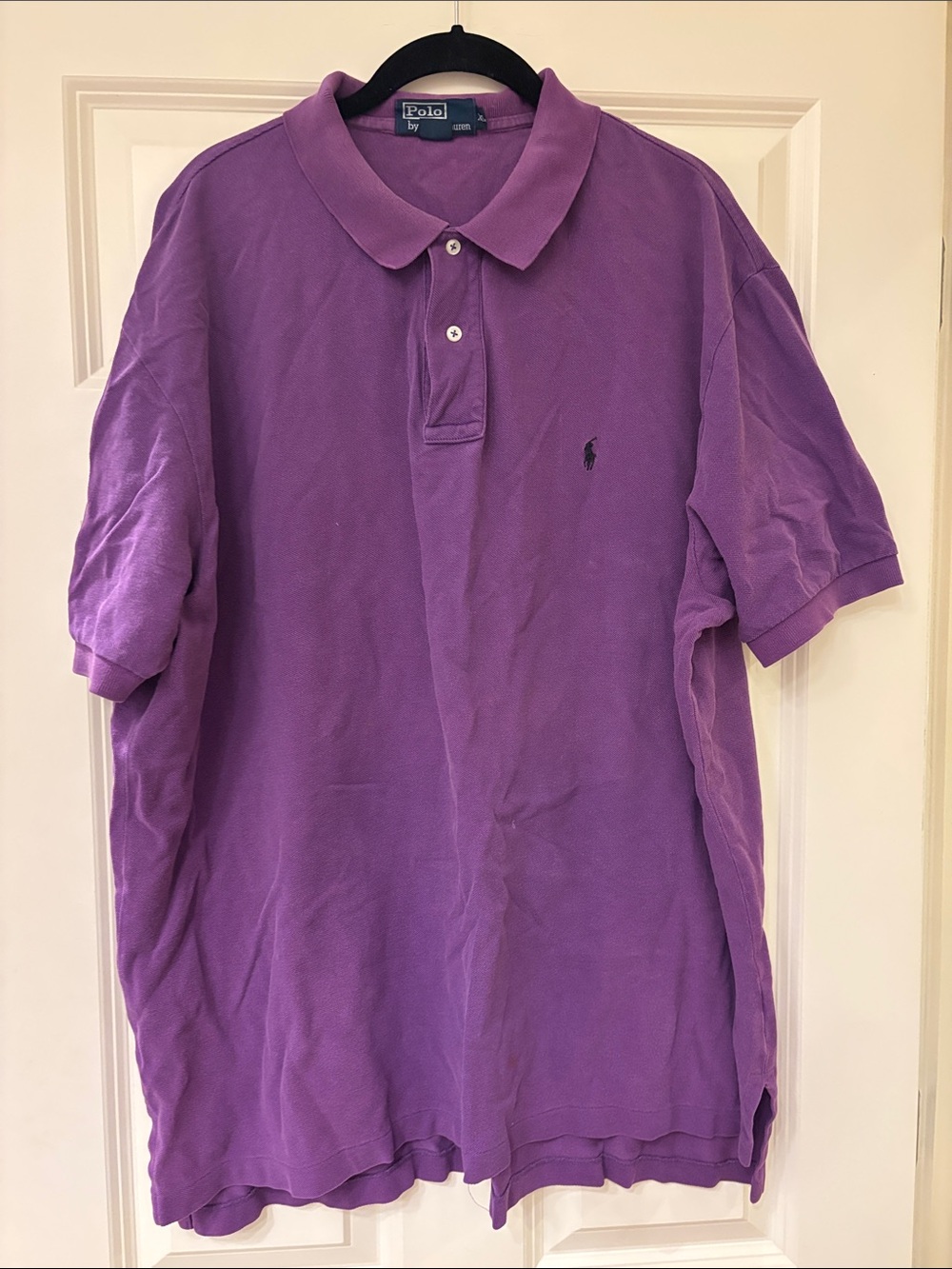 Polo by Ralph Lauren Violet Short-Sleeve Polo
